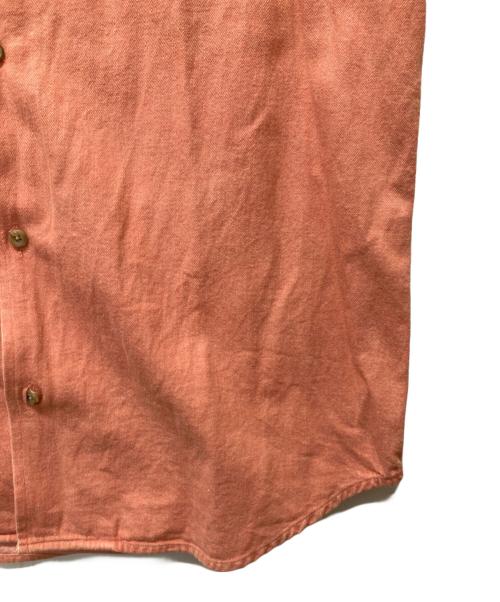 SUPREME（シュプリーム）Supreme (シュプリーム) 17ss Rib Collar S/S Denim Shirt オレンジ サイズ:Mの古着・服飾アイテム