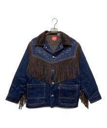 KENZO×LEVI’S（ケンゾー×リーヴァイス）の古着「FRINGE JACKET」｜インディゴ