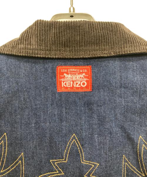 KENZO（ケンゾー）KENZO (ケンゾー) LEVI’S (リーヴァイス) FRINGE JACKET インディゴ サイズ:Sの古着・服飾アイテム