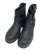 SIERRA DESIGNSシエラデザインズ）の古着「レザーエンジニアブーツ」｜ブラック