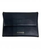 JIL SANDERジルサンダー）の古着「FOLDED COIN PURSE」｜ブラック