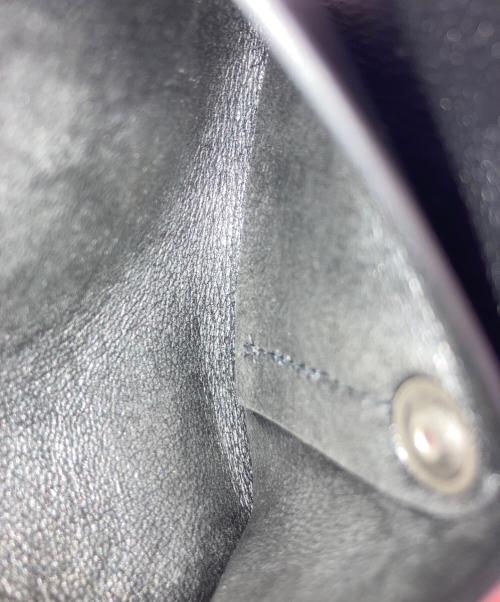 JIL SANDER（ジルサンダー）JIL SANDER (ジルサンダー) FOLDED COIN PURSE ブラックの古着・服飾アイテム