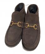 PARABOOT×UNITED ARROWSパラブーツ×ユナイテッドアローズ）の古着「別注 スエード ホースビット ブーツ」｜ブラウン