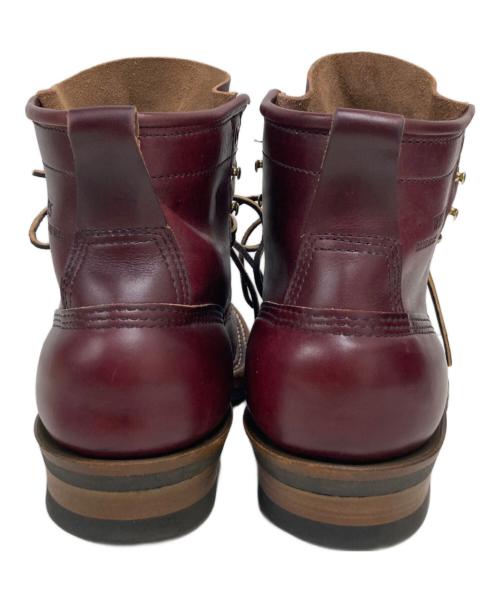 WHITE'S BOOTS（ホワイツブーツ）WHITE'S BOOTS (ホワイツブーツ) スモークジャンパーレースアップブーツ バーガンディー サイズ:6.5Eの古着・服飾アイテム