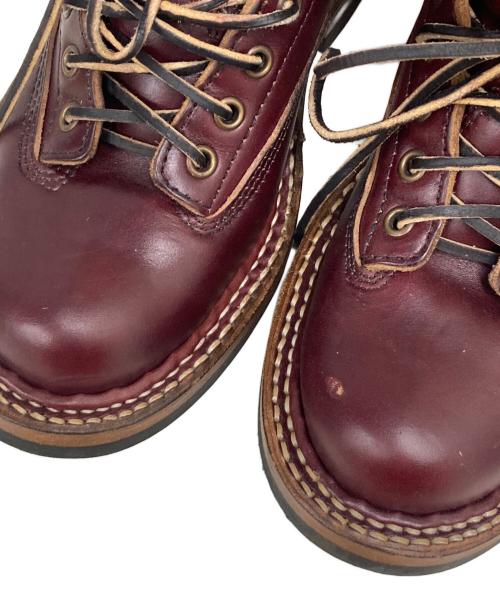 WHITE'S BOOTS（ホワイツブーツ）WHITE'S BOOTS (ホワイツブーツ) スモークジャンパーレースアップブーツ バーガンディー サイズ:6.5Eの古着・服飾アイテム