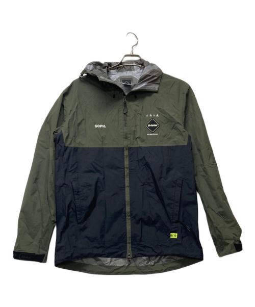 F.C.R.B.（エフシーレアルブリストル）F.C.R.B. (エフシーレアルブリストル) RAIN JACKET オリーブ サイズ:Ｌの古着・服飾アイテム