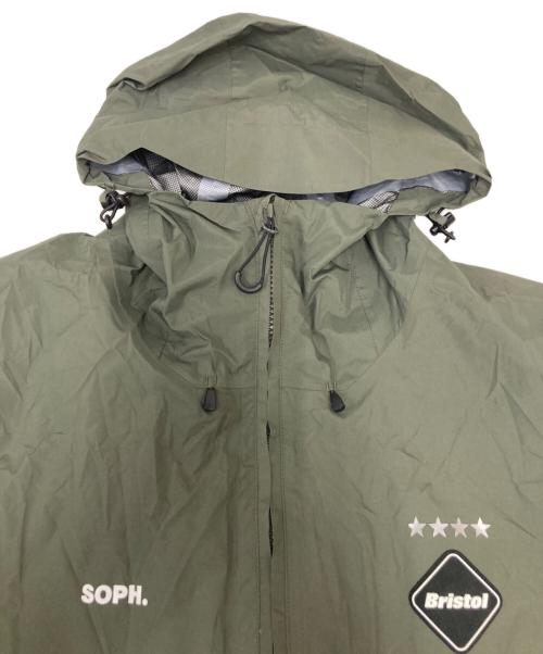 F.C.R.B.（エフシーレアルブリストル）F.C.R.B. (エフシーレアルブリストル) RAIN JACKET オリーブ サイズ:Ｌの古着・服飾アイテム