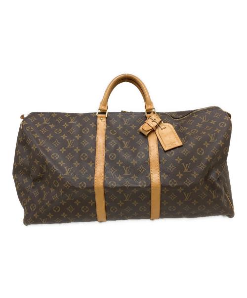 LOUIS VUITTON（ルイ ヴィトン）LOUIS VUITTON (ルイ ヴィトン) トラベルバッグ ブラウンの古着・服飾アイテム