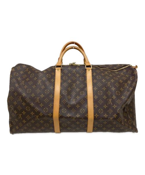 LOUIS VUITTON（ルイ ヴィトン）LOUIS VUITTON (ルイ ヴィトン) トラベルバッグ ブラウンの古着・服飾アイテム