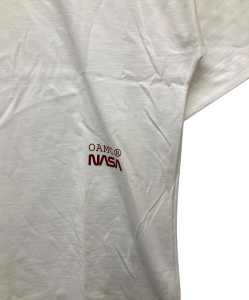 OAMC（オーエーエムシー）OAMC (オーエーエムシー) NASA LOGO TEE ホワイト サイズ:Sの古着・服飾アイテム