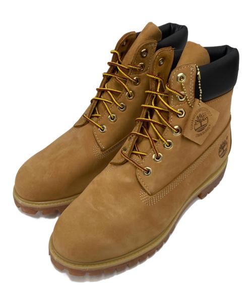 Timberland（ティンバーランド）Timberland (ティンバーランド) 6インチ プレミアム ブーツ ベージュ サイズ:9 1/2 Wの古着・服飾アイテム