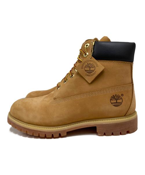 Timberland（ティンバーランド）Timberland (ティンバーランド) 6インチ プレミアム ブーツ ベージュ サイズ:9 1/2 Wの古着・服飾アイテム