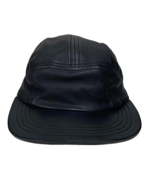 HENDER SCHEME（エンダースキーマ）Hender Scheme (エンダースキーマ) レザージェットキャップ ブラックの古着・服飾アイテム