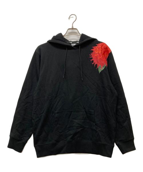Yohji Yamamoto pour homme（ヨウジヤマモト プールオム）Yohji Yamamoto pour homme (ヨウジヤマモト プールオム) New Era (ニューエラ) SWT PULLOVER HOODIE ブラック サイズ:XL 未使用品の古着・服飾アイテム