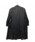 YOHJI YAMAMOTO (ヨウジヤマモト) ウールレイヤードコート ブラック サイズ:3：60000円