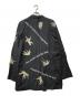 YOHJI YAMAMOTO (ヨウジヤマモト) 24SS ANGEL PATTERN DOUBLE FRONT JACKET ブラック サイズ:3：90000円