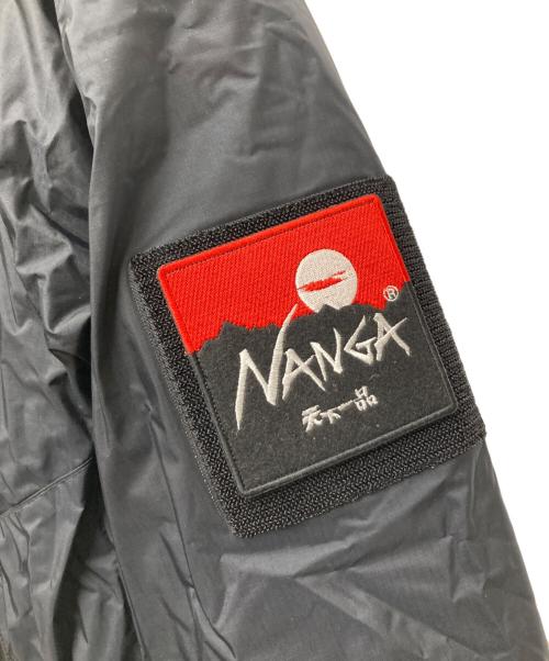 NANGA（ナンガ）NANGA (ナンガ) 天下一品 コラボオーロラテックスダウンジャケット ブラック サイズ:Ⅿの古着・服飾アイテム