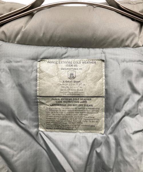 ECWCS（エクワックス）ECWCS (エクワックス) GEN3 LEVEL7 JACKET グレー サイズ:XSの古着・服飾アイテム