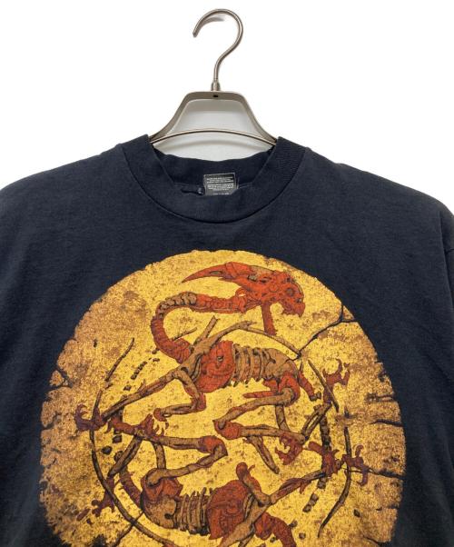 SCREEN STARS（スクリーンズスターズ）SCREEN STARS (スクリーンズスターズ) プリントカットソー ブラック サイズ:Ｌの古着・服飾アイテム