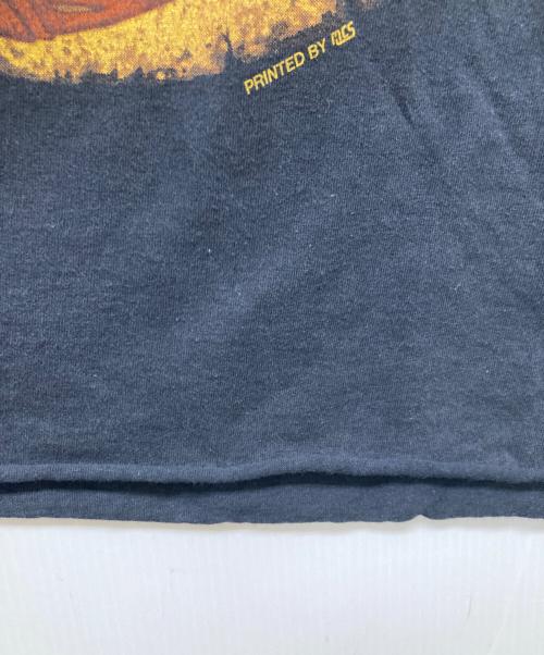 SCREEN STARS（スクリーンズスターズ）SCREEN STARS (スクリーンズスターズ) プリントカットソー ブラック サイズ:Ｌの古着・服飾アイテム