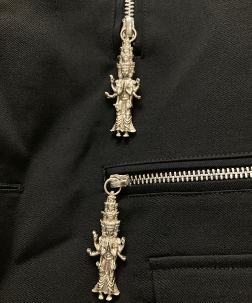 Yohji Yamamoto pour homme（ヨウジヤマモト プールオム）Yohji Yamamoto pour homme (ヨウジヤマモト プールオム) 仏陀ジャケット ブラック サイズ:3の古着・服飾アイテム