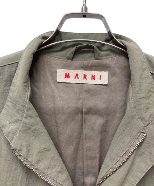 MARNI（マルニ）MARNI (マルニ) コットンジャケット グリーン サイズ:50の古着・服飾アイテム