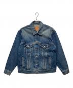 goldゴールド）の古着「14oz. DENIM JACKET HARD WASHED」｜ブルー