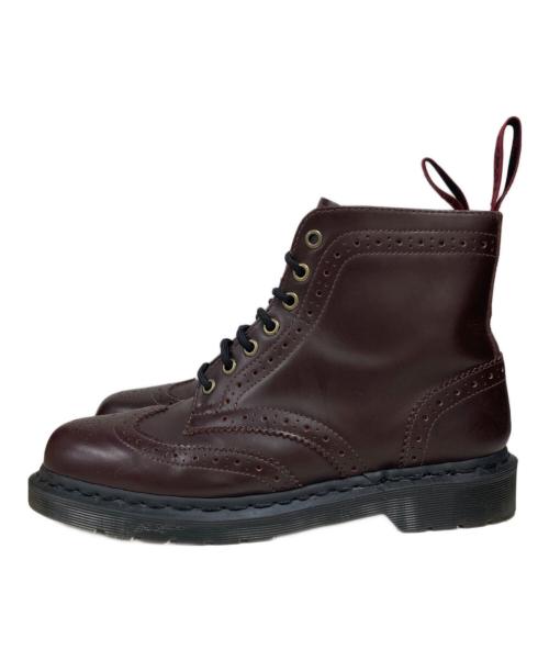 Dr.Martens（ドクターマーチン）Dr.Martens (ドクターマーチン) ウィングチップブーツ ブラウン サイズ:26.5cmの古着・服飾アイテム