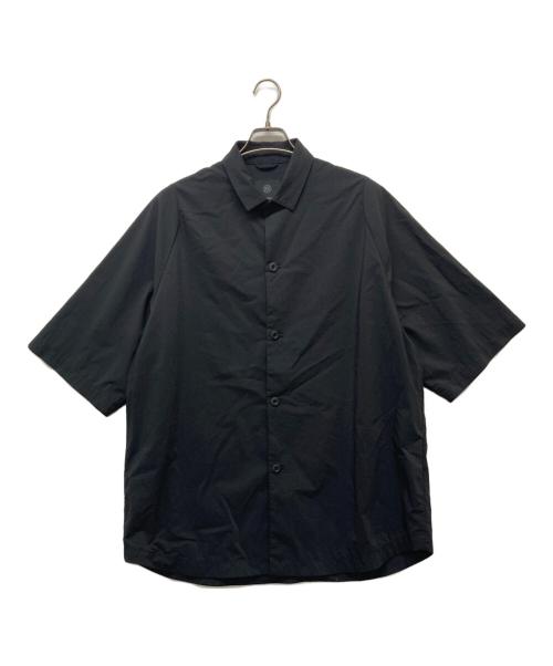 teatora（テアトラ）teatora (テアトラ) CARTRIDGE SHIRT S/S DR ブラック サイズ:4の古着・服飾アイテム