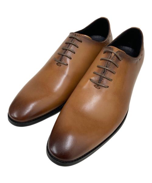 AKM Contemporary（エーケーエムコンテンポラリー）AKM Contemporary (エーケーエムコンテンポラリー) スムースレザーシューズ ブラウン サイズ:42の古着・服飾アイテム