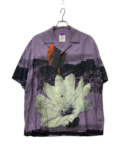OAMC（オーエーエムシー）OAMC (オーエーエムシー) 23ss Flora Kurt Shirt パープル サイズ:XLの古着・服飾アイテム