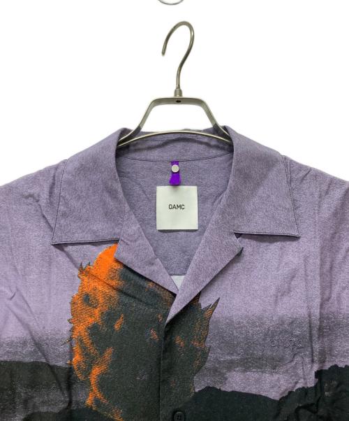 OAMC（オーエーエムシー）OAMC (オーエーエムシー) 23ss Flora Kurt Shirt パープル サイズ:XLの古着・服飾アイテム