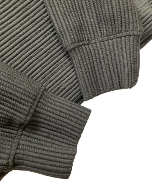 meanswhile（ミーンズワイル）meanswhile (ミーンズワイル) Uneven Fabric Anorak Parka オリーブ サイズ:2の古着・服飾アイテム