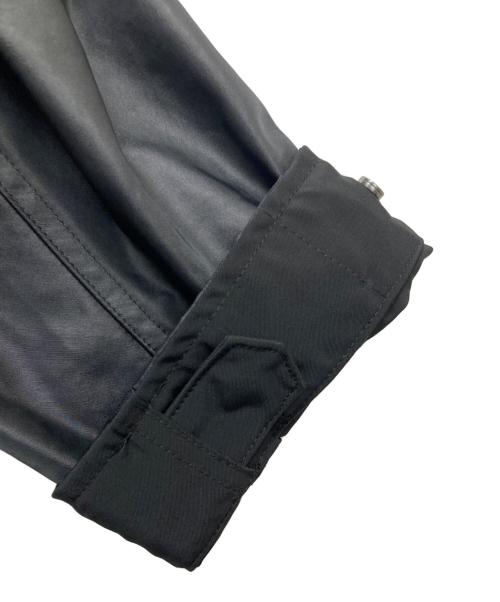 meanswhile（ミーンズワイル）meanswhile (ミーンズワイル) Dress Satin Reversible 4Way JKT ブラック サイズ:2の古着・服飾アイテム