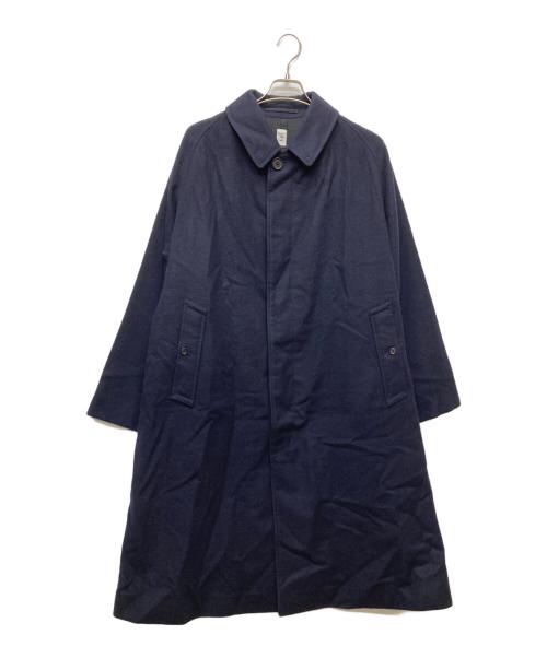 LE（エルイー）LE (エルイー) バルカラーコート ネイビー サイズ:2の古着・服飾アイテム