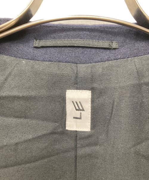 LE（エルイー）LE (エルイー) バルカラーコート ネイビー サイズ:2の古着・服飾アイテム