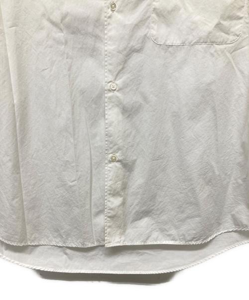 Graphpaper（グラフペーパー）Graphpaper (グラフペーパー) バンドカラーシャツ ホワイト サイズ:Fの古着・服飾アイテム