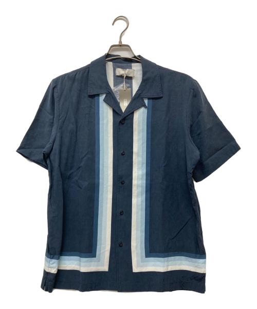 KITH（キス）KITH (キス) 24ss BORDER STRIPE THOMPS ネイビー サイズ:Mの古着・服飾アイテム