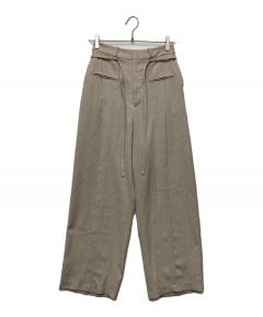 中古・古着通販】KOLOR (カラー) 24AW ペイントパンツ ブラウン サイズ