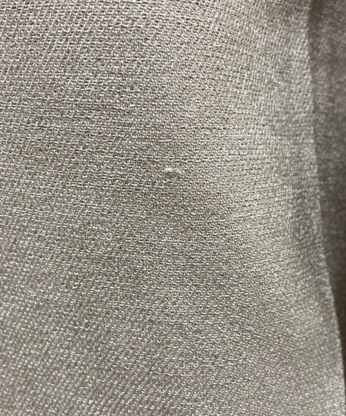 crewre（クルー）crewre (クルー) ピンタック スラブ ストレート パンツ/cr25ss11119 ベージュ サイズ:1の古着・服飾アイテム