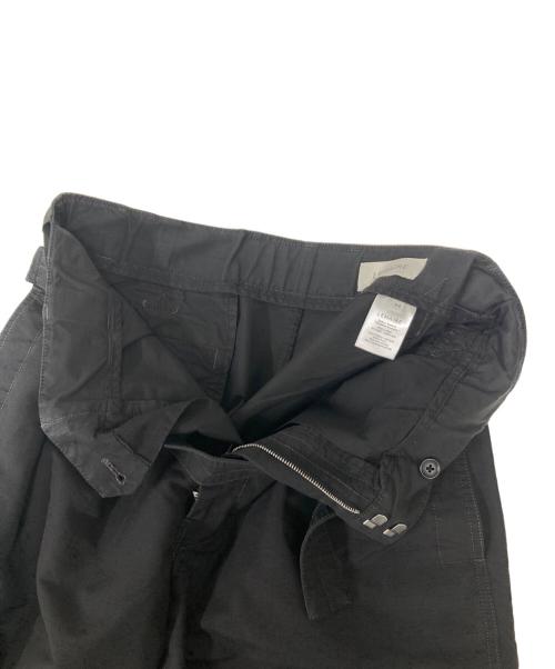 LEMAIRE（ルメール）LEMAIRE (ルメール) ベルトパンツ ブラック サイズ:44の古着・服飾アイテム