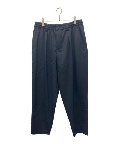 MARNI（マルニ）MARNI (マルニ) コットンツイル1Pシャーリングテーパードパンツ ネイビー サイズ:46の古着・服飾アイテム