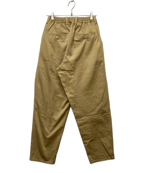 MARNI（マルニ）MARNI (マルニ) コットンギャバジンシャーリング1Pテーパードパンツ ブラウン サイズ:44の古着・服飾アイテム