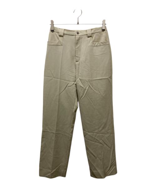 Maison Margiela（メゾンマルジェラ）Maison Margiela (メゾンマルジェラ) スラックスパンツ アイボリー サイズ:44の古着・服飾アイテム