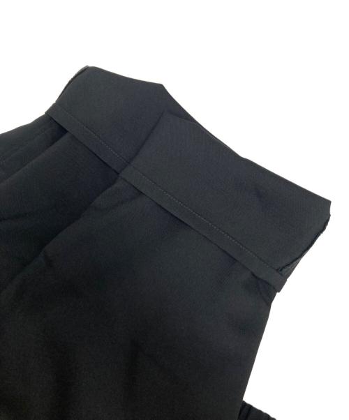 MARNI（マルニ）MARNI (マルニ) コットンツイル1Pシャーリングテーパードパンツ ブラック サイズ:44の古着・服飾アイテム