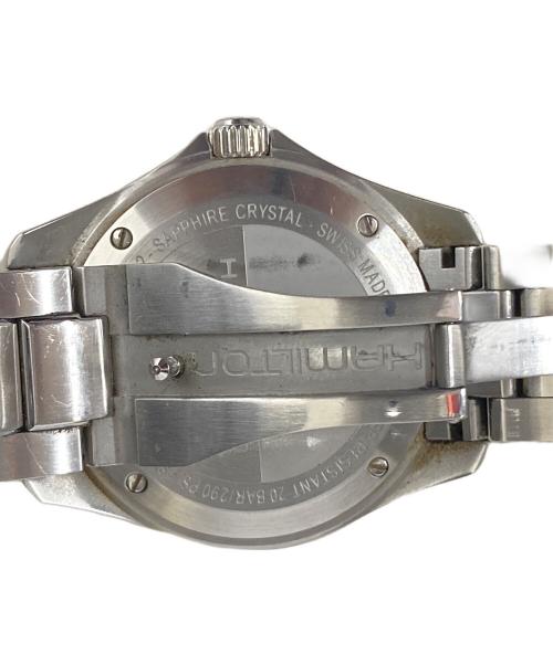 HAMILTON（ハミルトン）HAMILTON (ハミルトン) Khaki Aviation Khaki Pilot ブラックの古着・服飾アイテム