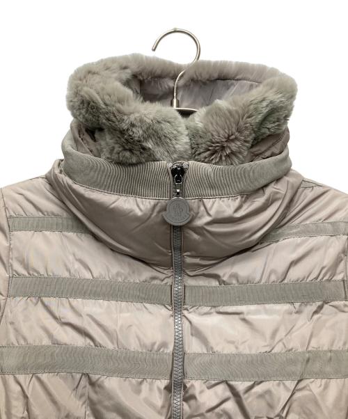 MONCLER（モンクレール）MONCLER (モンクレール) CHARMILLE ダウンコート ベージュの古着・服飾アイテム