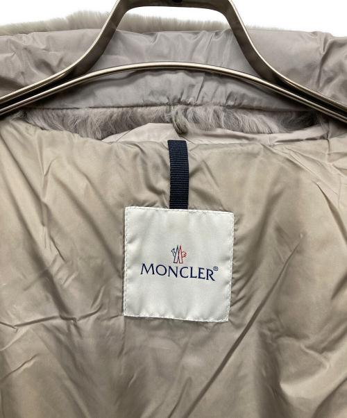 MONCLER（モンクレール）MONCLER (モンクレール) CHARMILLE ダウンコート ベージュの古着・服飾アイテム