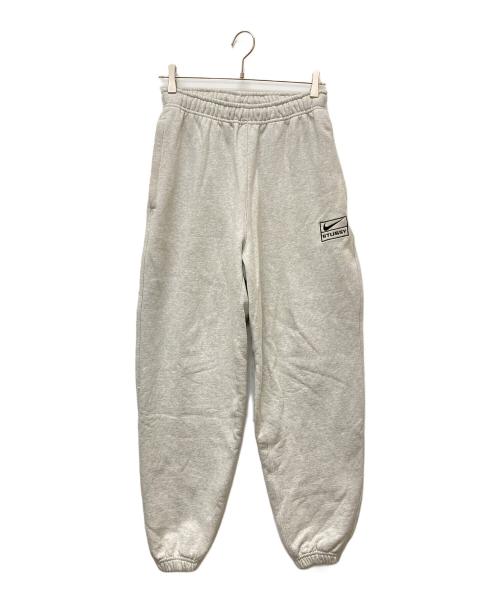 NIKE（ナイキ）NIKE (ナイキ) stussy (ステューシー) NRG BR Fleece Sweatpants グレー サイズ:XSの古着・服飾アイテム