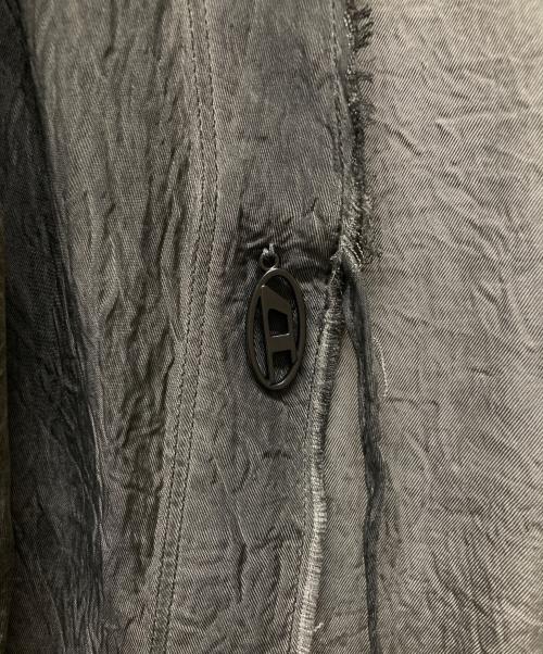 DIESEL（ディーゼル）DIESEL (ディーゼル) アシンメトリーワンピース グレー サイズ:36の古着・服飾アイテム
